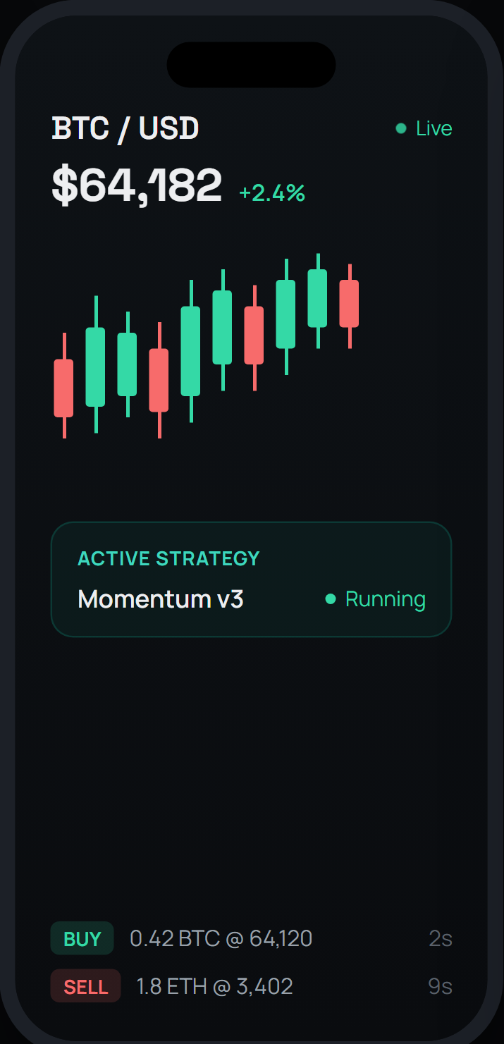 02 — Live market