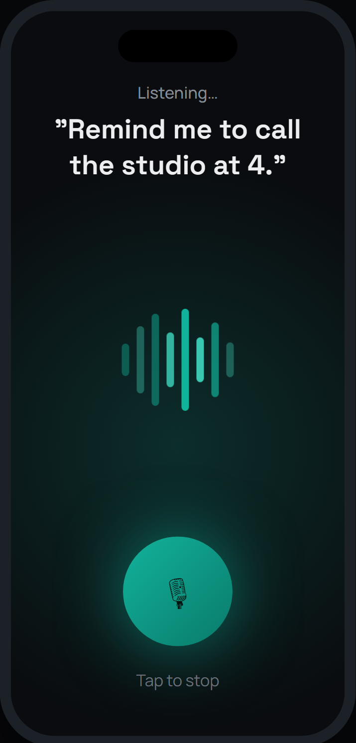 05 — Voice capture